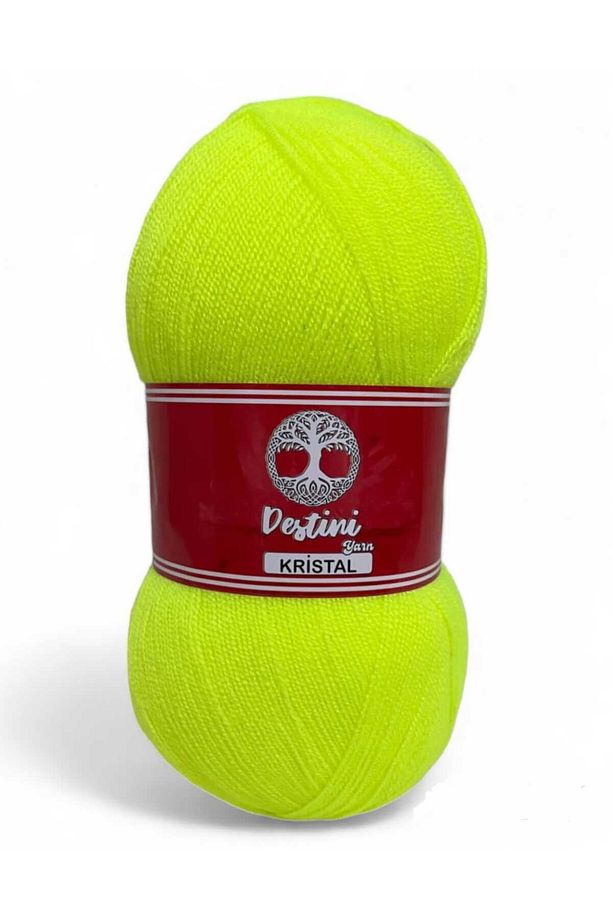 Kristal Lif İpi 1 Adet 100 Gr 475 Metre Şiş 3-3,5 Tığ 3,5 No - 1