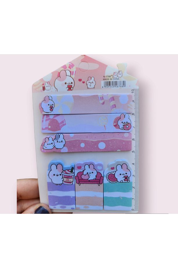 Cute Kawaii Post It Not Kağıdı 1 Adet Çocuk Kırtasiye - 5