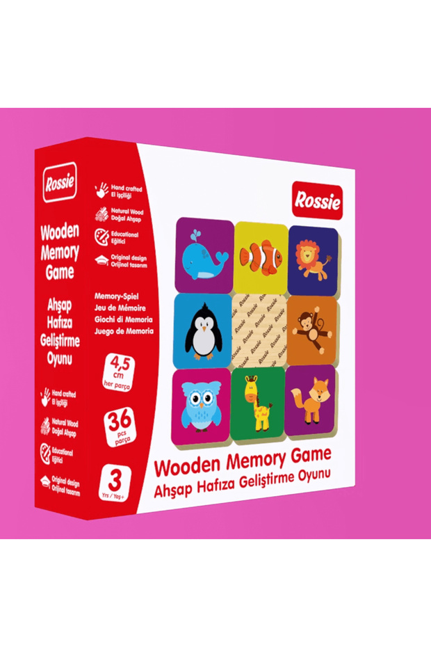 Calimera Toys Hafiza Memo Game Animals