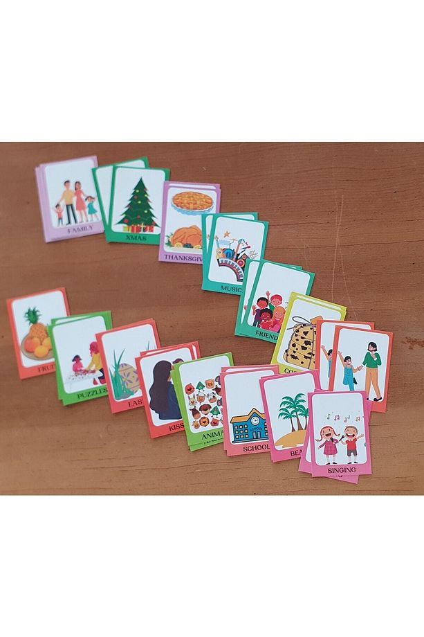 THINGS THAT MAKE ME HAPPY FLASHCARD: Memory And Matching Game - 6