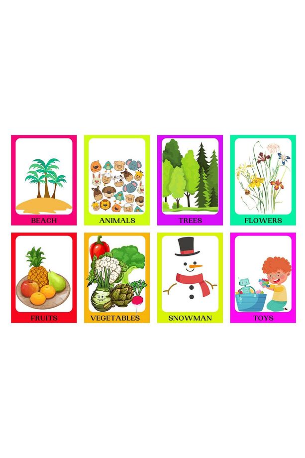 THINGS THAT MAKE ME HAPPY FLASHCARD: Memory And Matching Game - 4