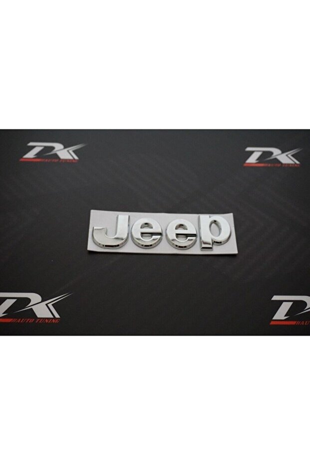 شعار Dk Tuning للغطاء الأمامي وصندوق السيارة من الكروم الفضي