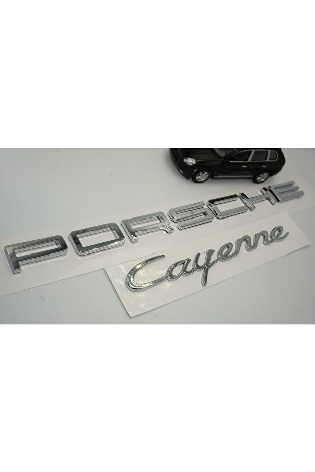 مجموعة شعار شعار حروف 3M ثلاثية الأبعاد متوافقة مع Porsche Cayenne