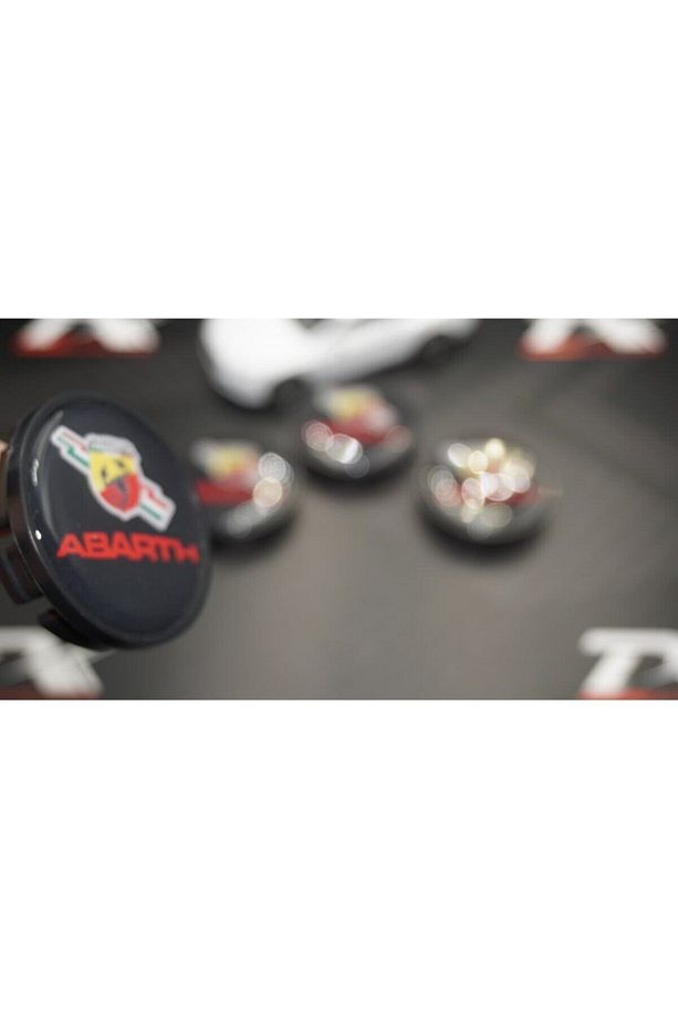 Dk Tuning Fiat Akrep Logo Jant Göbeği Kapak Seti 54mm - 1
