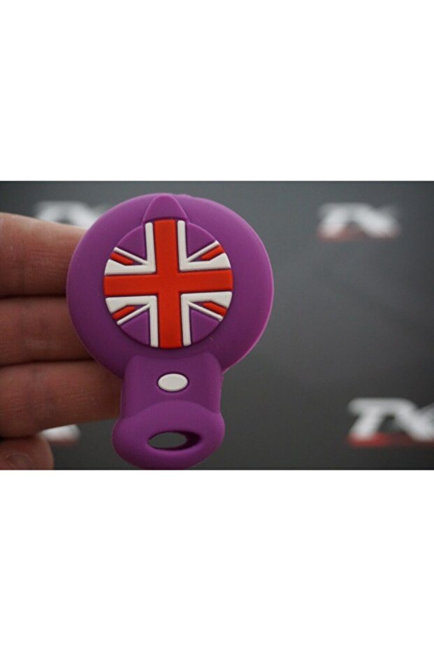 Dk Tuning R56 R57 R58 R60 R61 English Flag 1st Quality Silicone Key Case