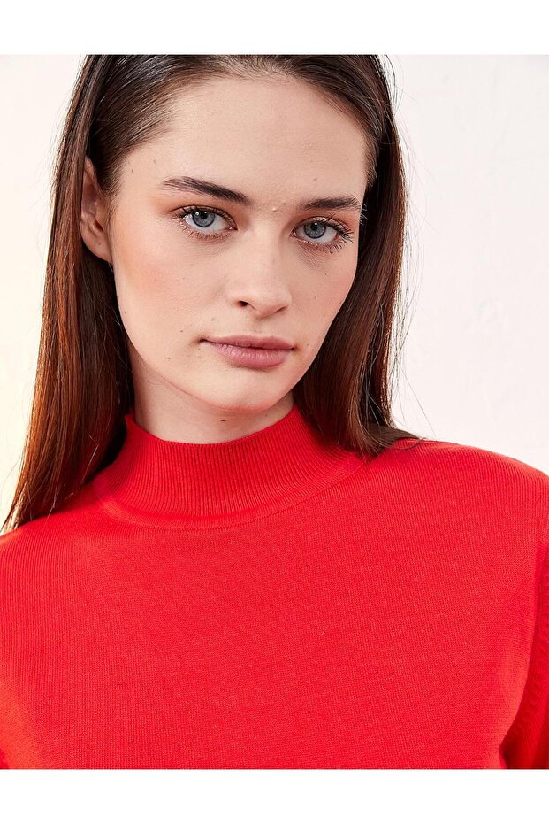 Basic Triko Bluz - 3