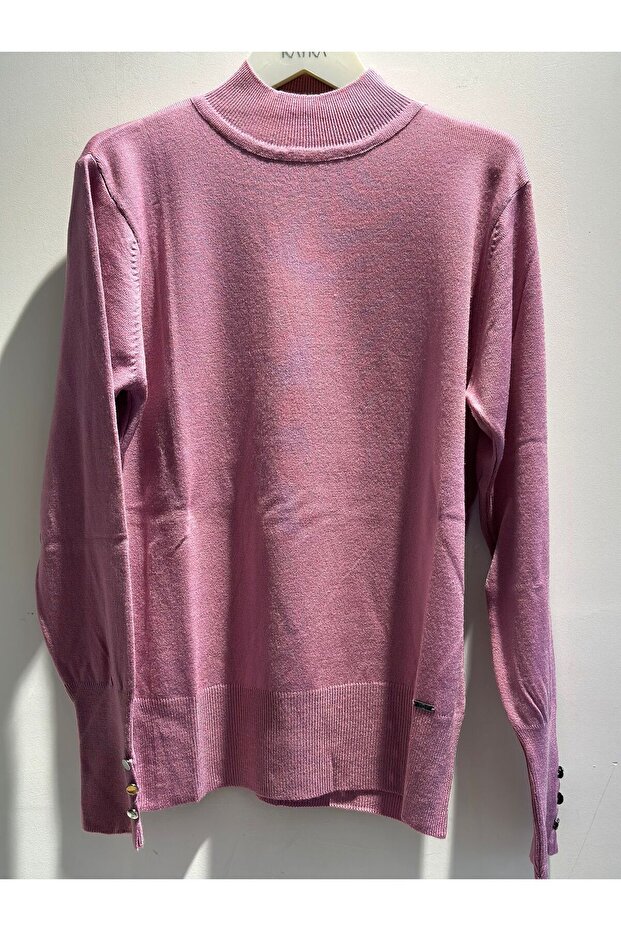 Basic Triko Bluz - 1