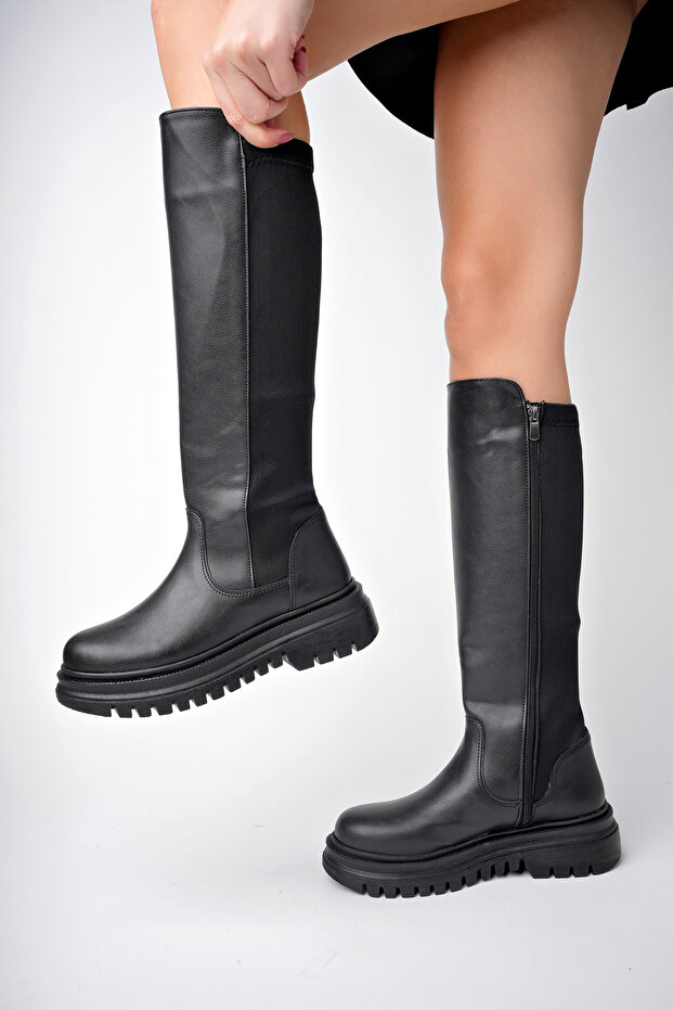 DAILY KNEE SUBSTRECH ELASTIC WOMEN'S BOOTS