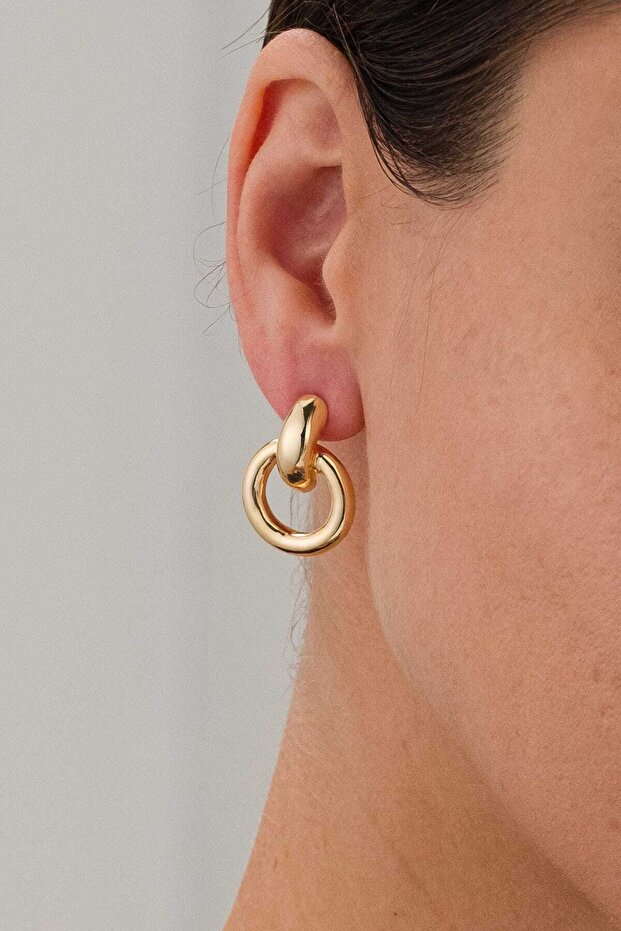 Nested Hoop Mini Earrings - 2