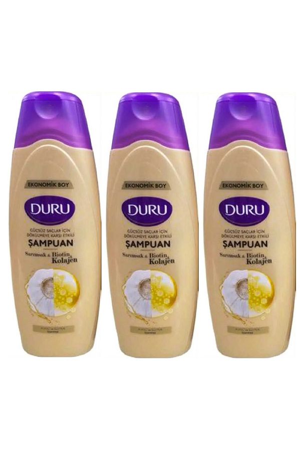 Şampuan Biotin Sarımsak Kolajen 700 Ml x 3 Adet - 1