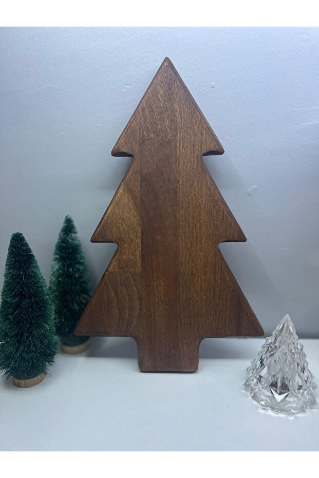 Pine Tree Model Cutting Board 30x19 cm 100% BEAN TREE - 3