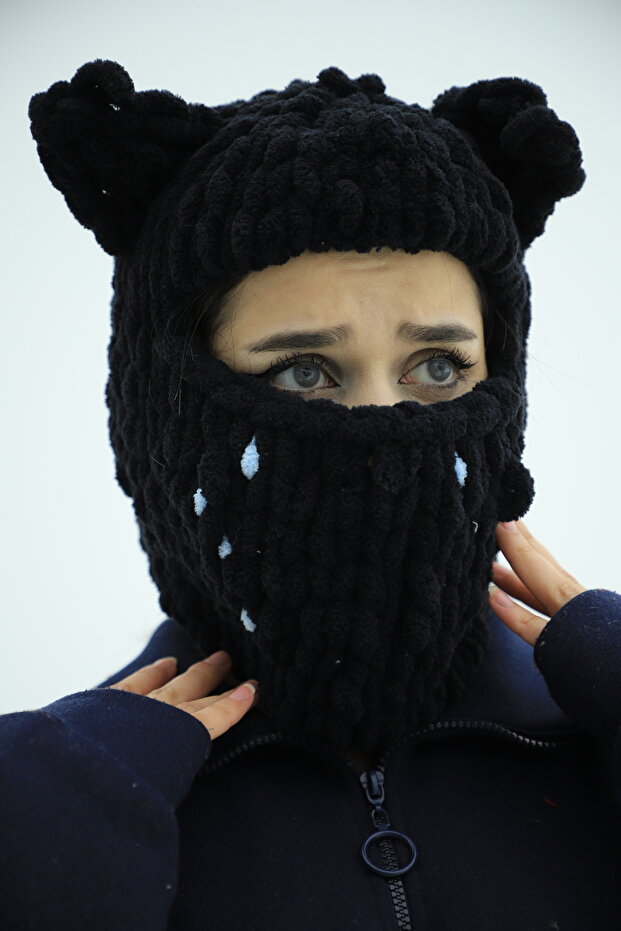 CRY KİTTY BALAKLAVA BERE - 3