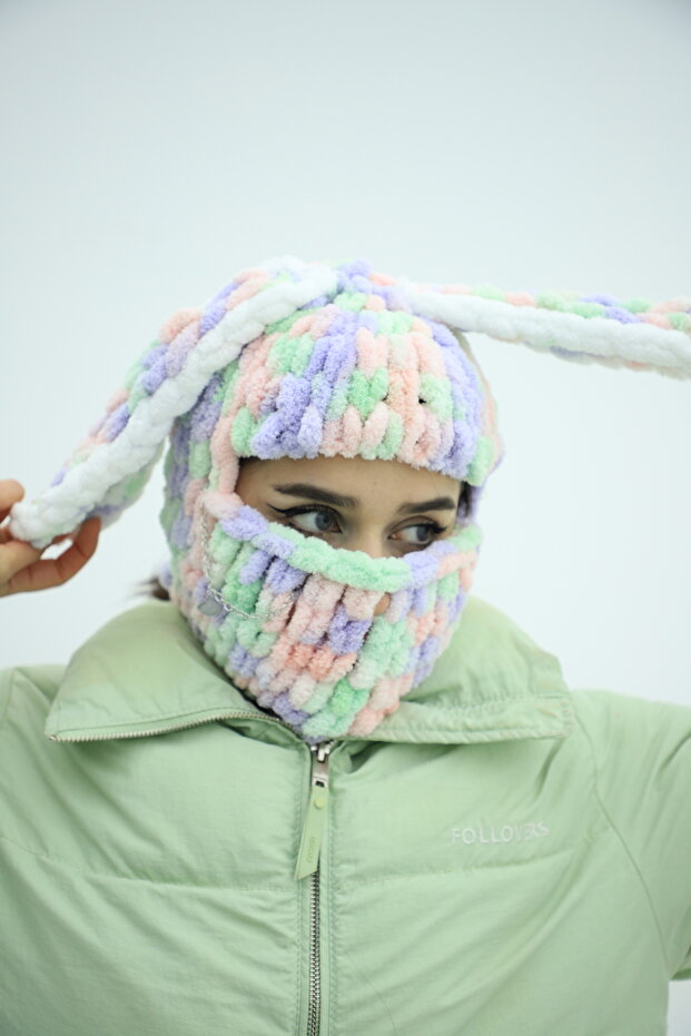 LOVE BUNNY BALAKLAVA BERE - 2