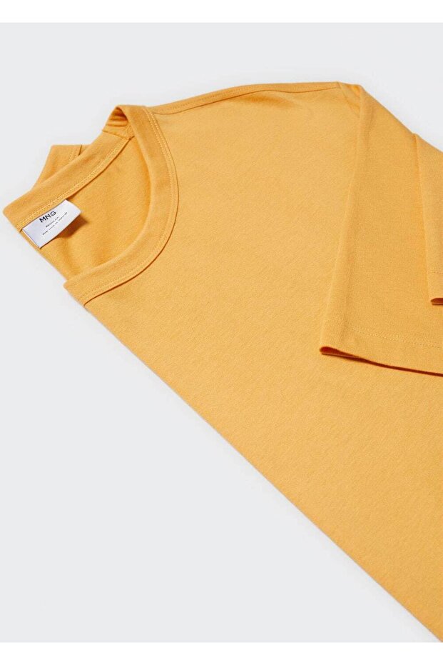 Lightweight merserize günlük tişört - 5