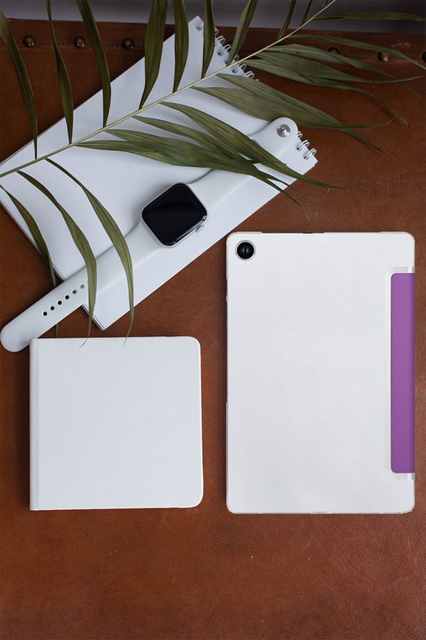 Galaxy Tab A9 Plus 11 inç Fuchsia Uyumlu Standlı 1-1 Kılıf - 5