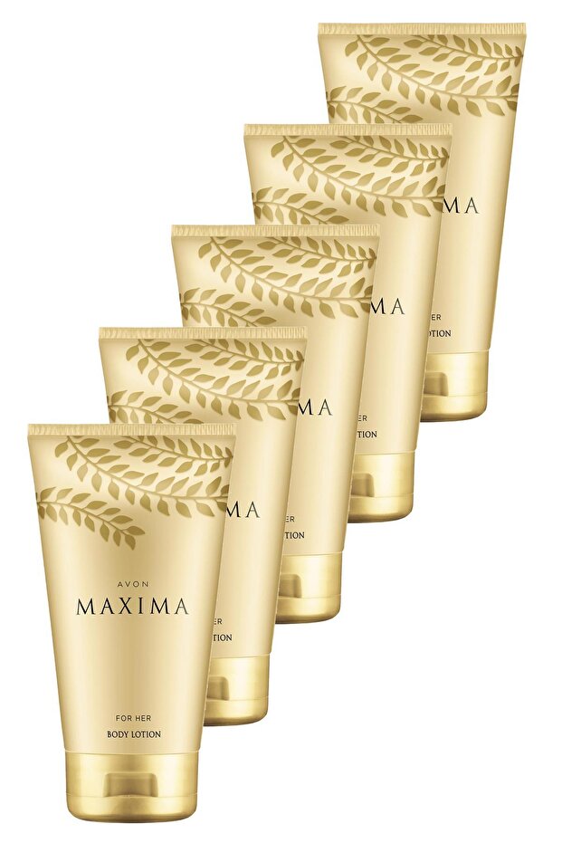Maxima Women's Body Lotion 150 Ml. Set of Five