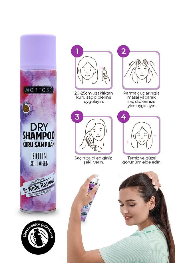 Ekstra Hacim Kuru Şampuan 200 ml - 3