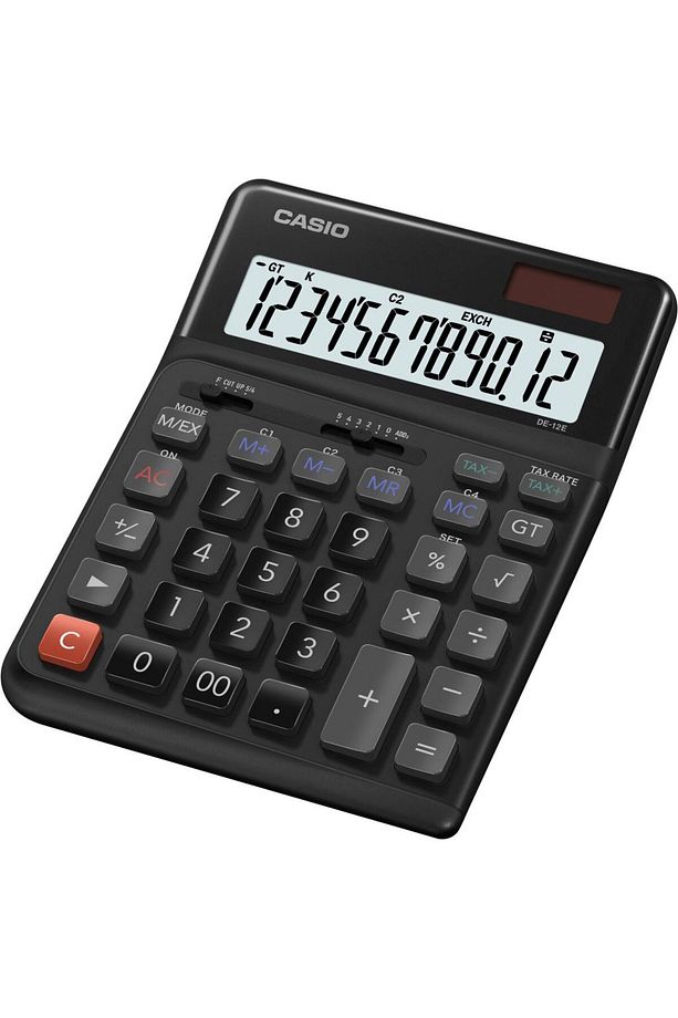 DE-12E-BK-W-DP Hesap Makinesi Desktop - 2