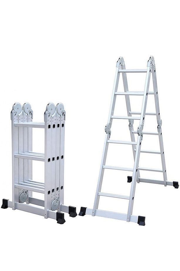 Alüminyum Akrobat Çok Amaçlı Merdiven 3,7 Metre - 4 X 4 - 5
