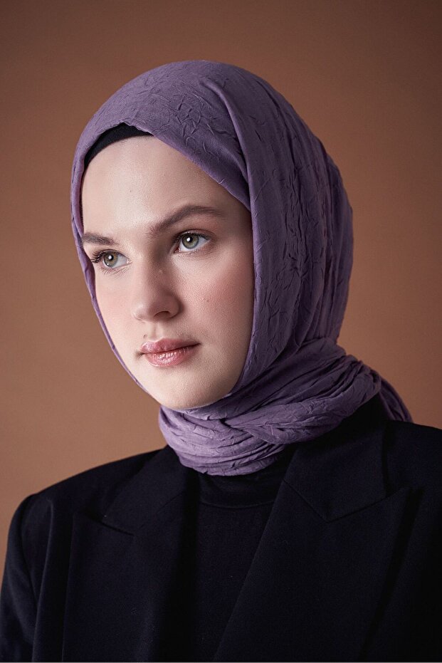 Bambu Şal Serisi Eflatun - 1