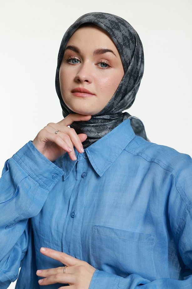 Mk Dama Pamuk Eşarp - 2