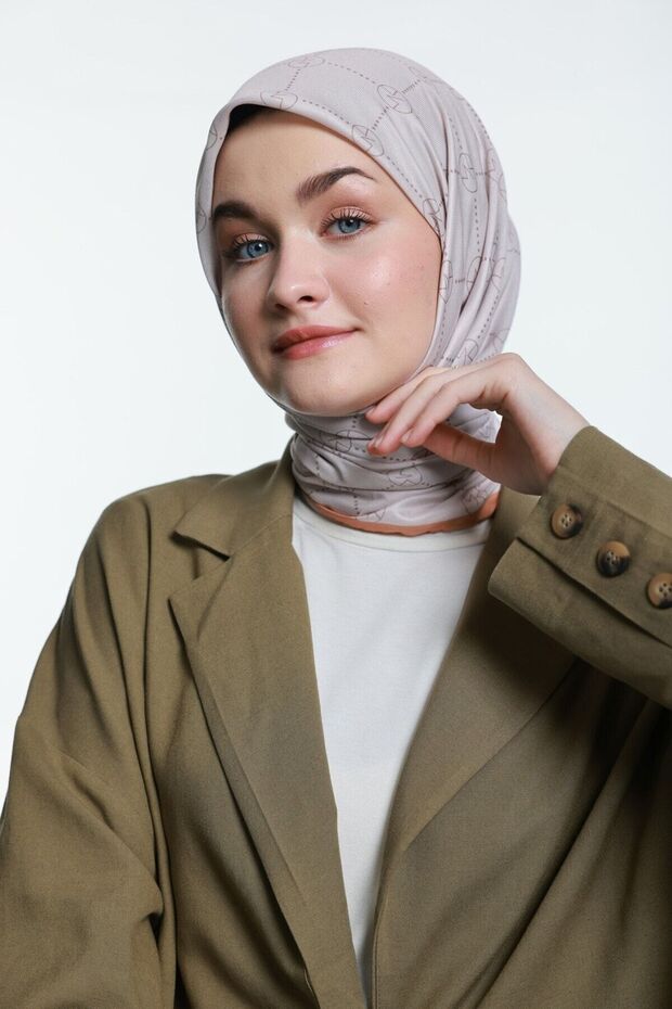 Eșarfă din bumbac Baklava - 1