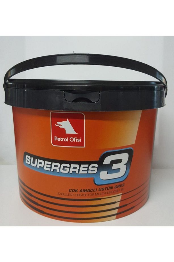 Super Gres 3 Sarı Rulman Gresi 4 Kg - 1