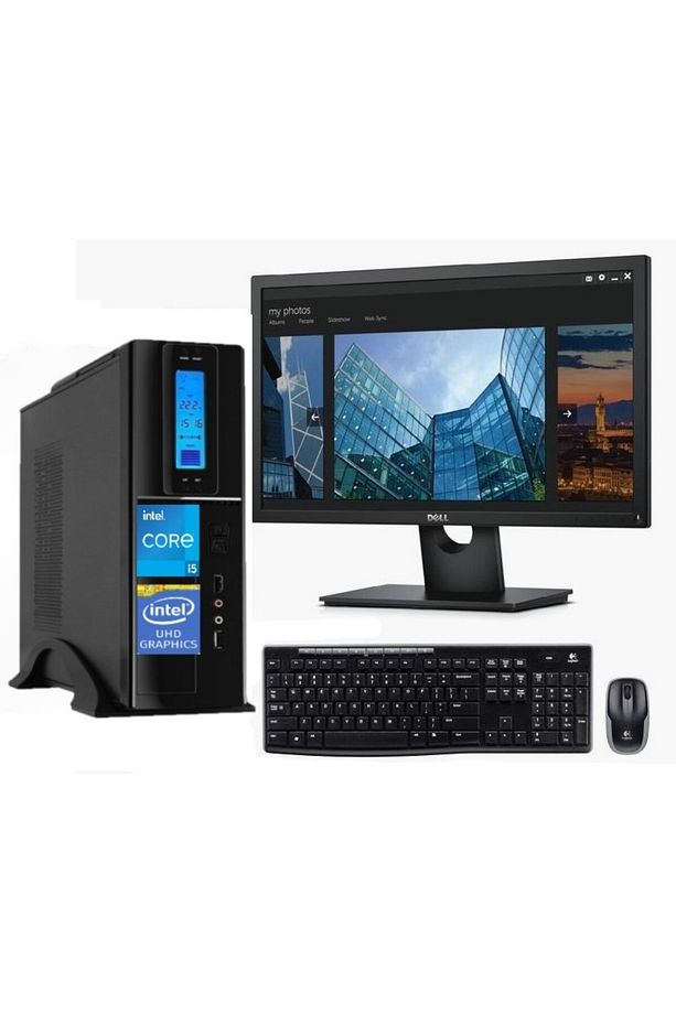 Flex Sff I5 12400 8gb 256GB SSD 4gb GT730 Freedos 21.5 Mon Masa Üstü Bilgisayar ZETMV2223 - 1