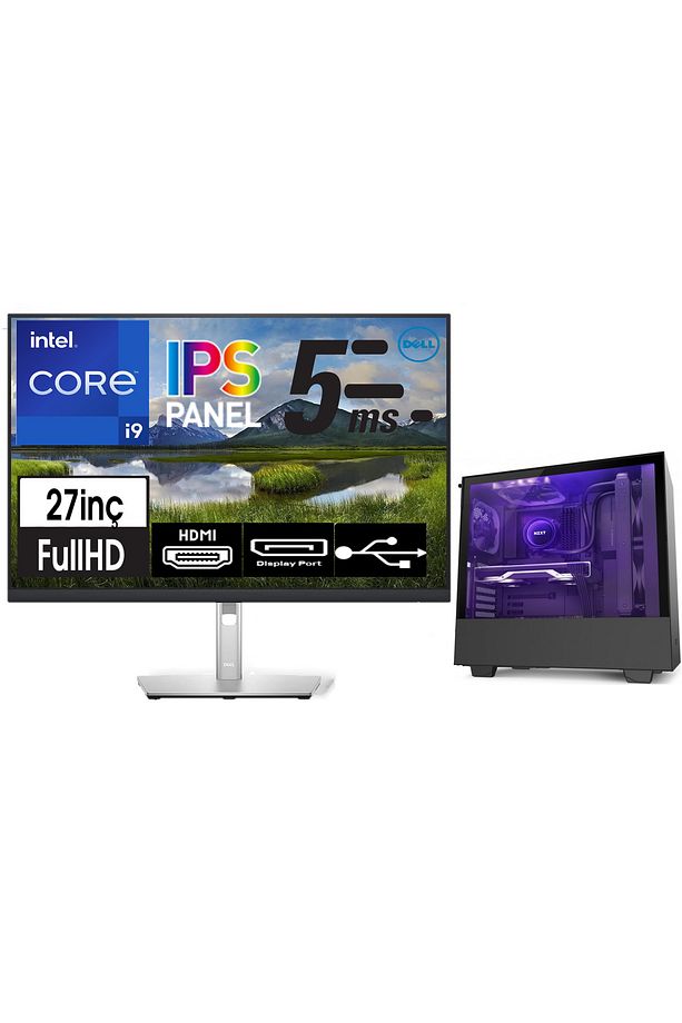 Airfly X6 Pro I9 14900K 128GB Ddr5 Ram 2tb SSD 20GB RTXA4500 WINDOWS11PRO 27" Monitör ZET666501663 - 1