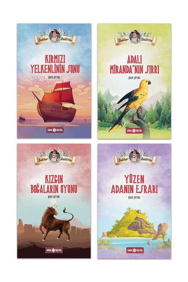Dr. Dolittle Macera Klasikleri Seti 4 Kitap