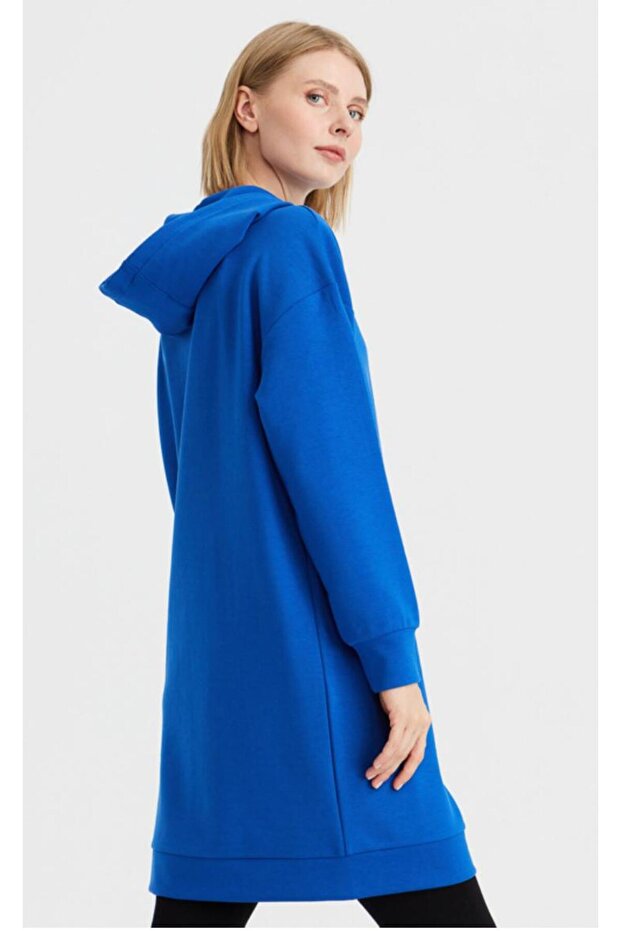 Μπλε φόρεμα ιδρώτα - 2