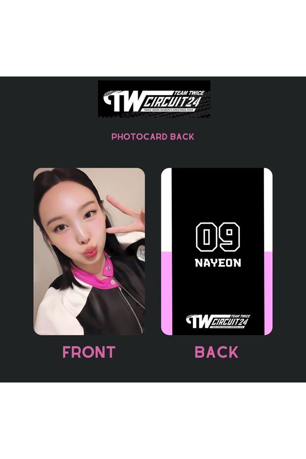 TWICE '' Team Twice Circuit 24 Japan SG 2024 '' PC Set 2 - 3