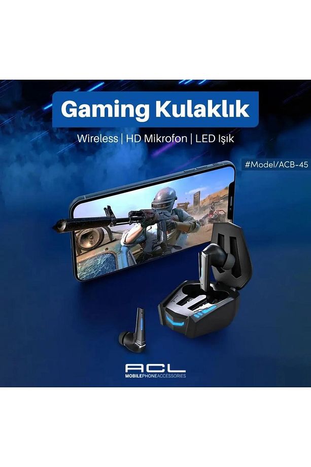 Acb-45 Hd Mikrofon Tws Bluetooth Kulaklık - 3