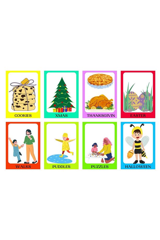THINGS THAT MAKE ME HAPPY FLASHCARD: Memory And Matching Game - 5