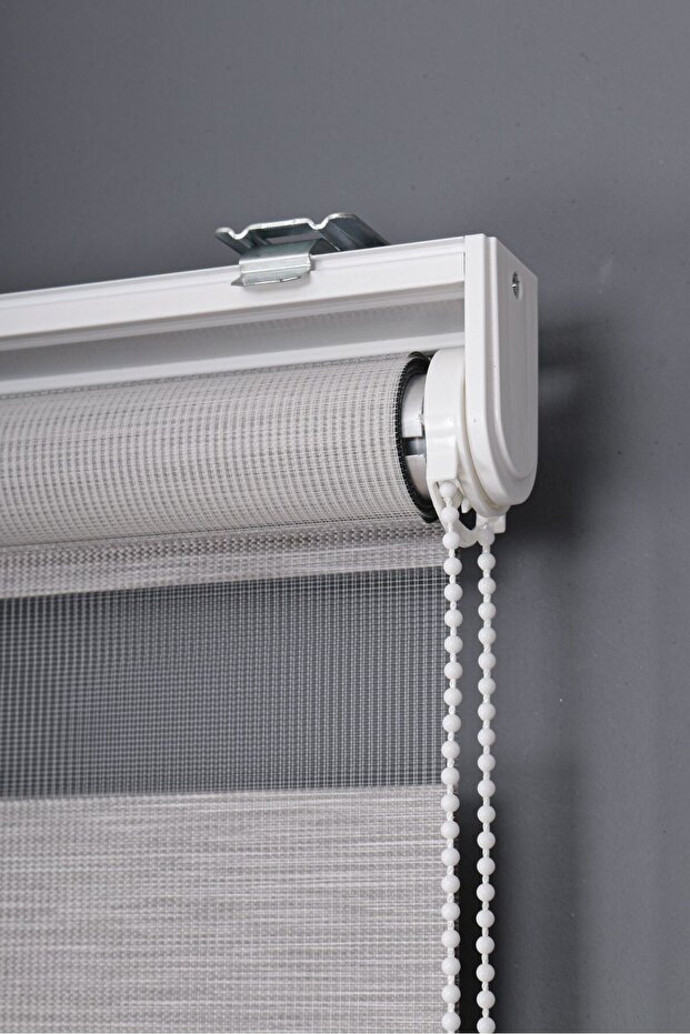 GRİ BAMBU ZEBRA PERDE - 4