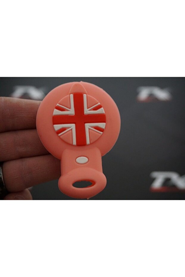 Dk Tuning R56 R57 R58 R60 R61 English Flag 1st Quality Silicone Key Case