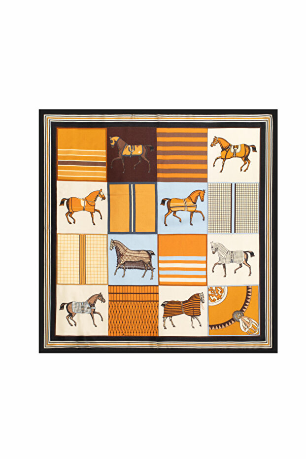100% Silk Scarf (50*50)