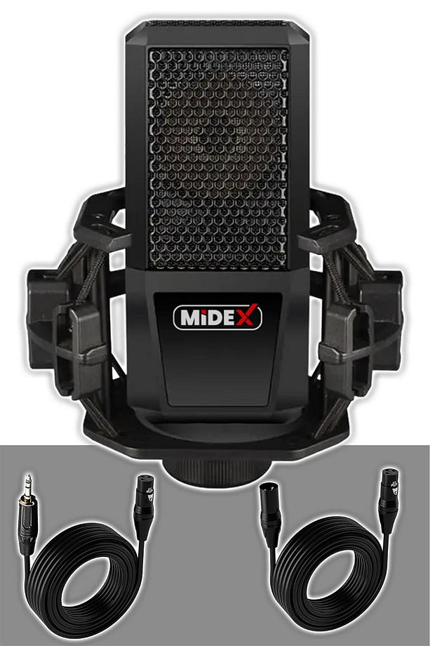 Lastvoice Rec paket-3 Stüdyo Kayıt Paketi Mx-2020 Mikrofon Phantomlu mikser kulaklık Stand filtre - 3