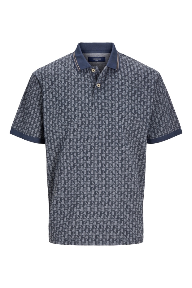 JPRBLUWARREN AOP SS POLO - 1