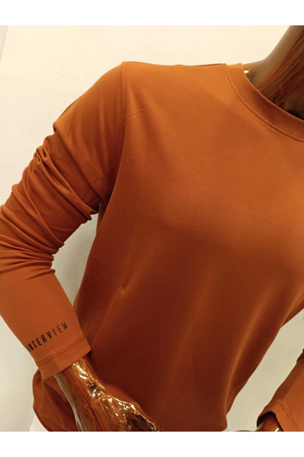 İNTERVİEW MODAL DOKUMA BİSİKLET YAKA SWEATSHIRT - 3