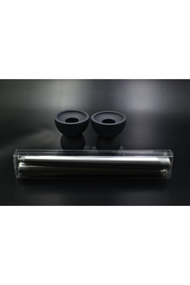 Şamdan ve Mum Seti 2li - 3