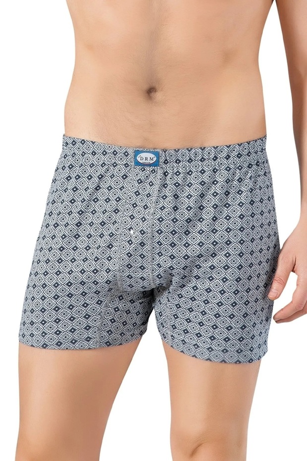 Economic Pack of 2 100% Cotton Multi Color Wide Mesh Men's Boxer Briefs