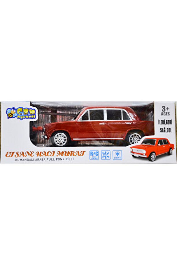 Oyuncak Uzaktan Kumandalı Pilli Araba 20 Cm Hacı Murat Cn2051 (Karışık Renk 1 Adet) - 6