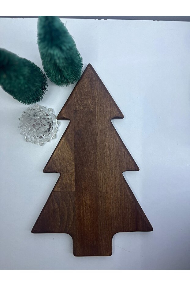 Pine Tree Model Cutting Board 30x19 cm 100% BEAN TREE - 1