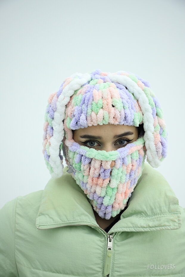 LOVE BUNNY BALAKLAVA BERE - 1