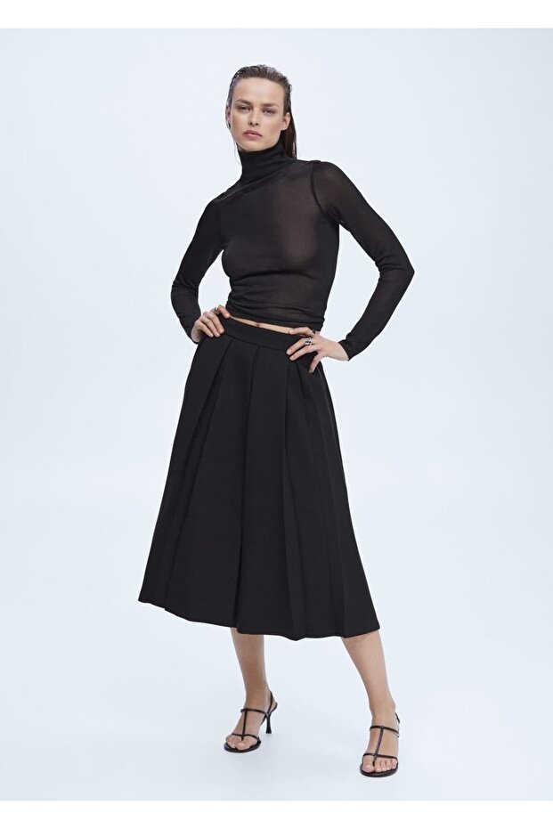 Pilili Midi Etek - 8
