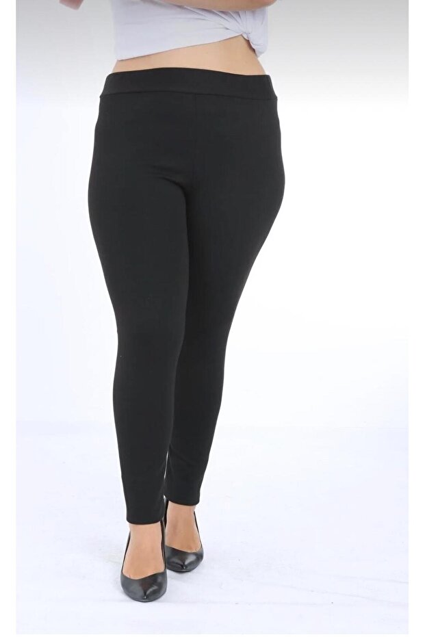 Women's Black Plus Size Recovery Black Steel Leggings