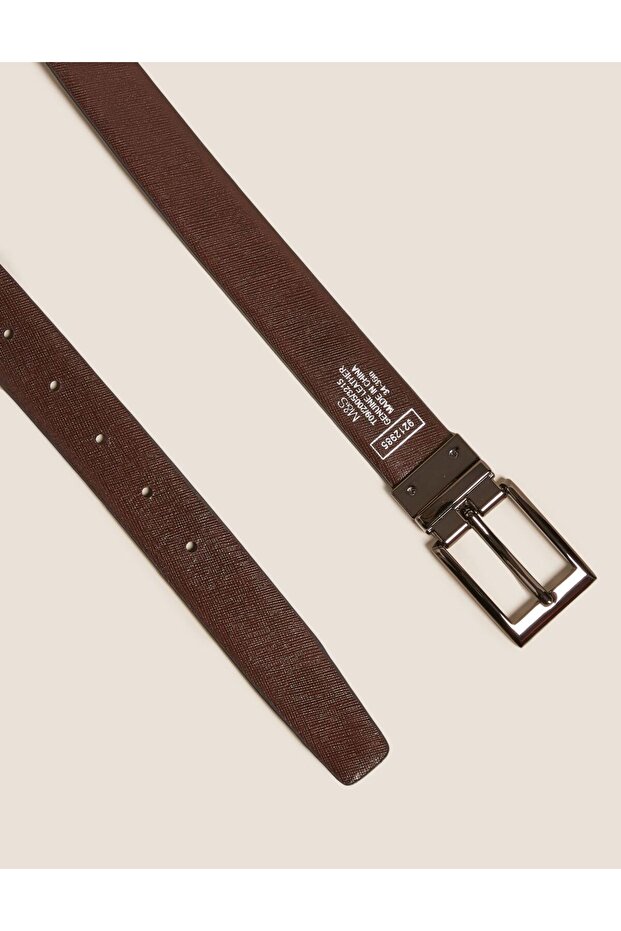 Çift Taraflı Deri Kemer - 3