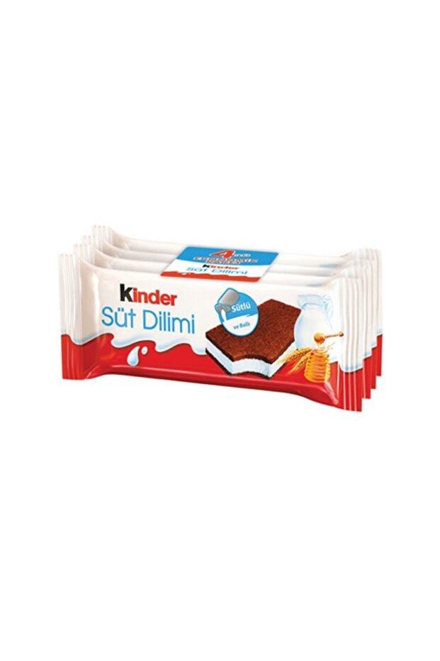 4 Pack Kinder Milk Slice - 112 Gr. - 1