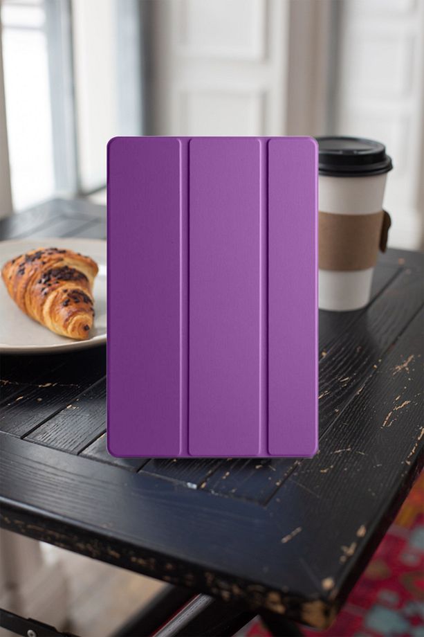 Galaxy Tab A9 Plus 11 inç Fuchsia Uyumlu Standlı 1-1 Kılıf - 4